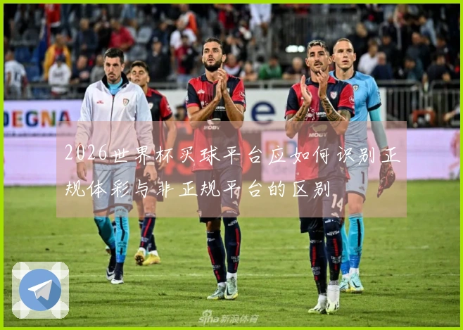 2026世界杯买球平台应如何识别正规体彩与非正规平台的区别