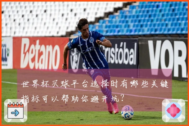 世界杯买球平台选择时有哪些关键指标可以帮助你避开坑？